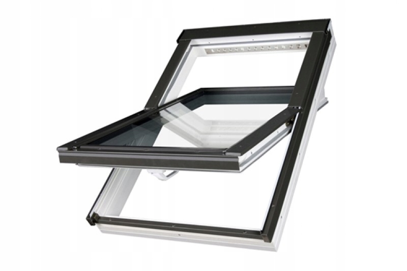 Strešné okno FAKRO PTP U4 78x140 RAL 7016